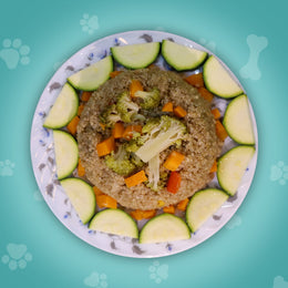 BARKIN’ QUINOA VEGGIES - Quinoa Veggies