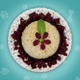 Perfectly Rooted Rice - Beet Root Rice