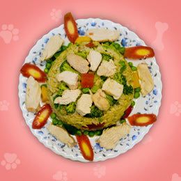 Chicken Paw-lav (chicken bowl)