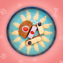 Paw-some Pupcake (liver carrot cake)